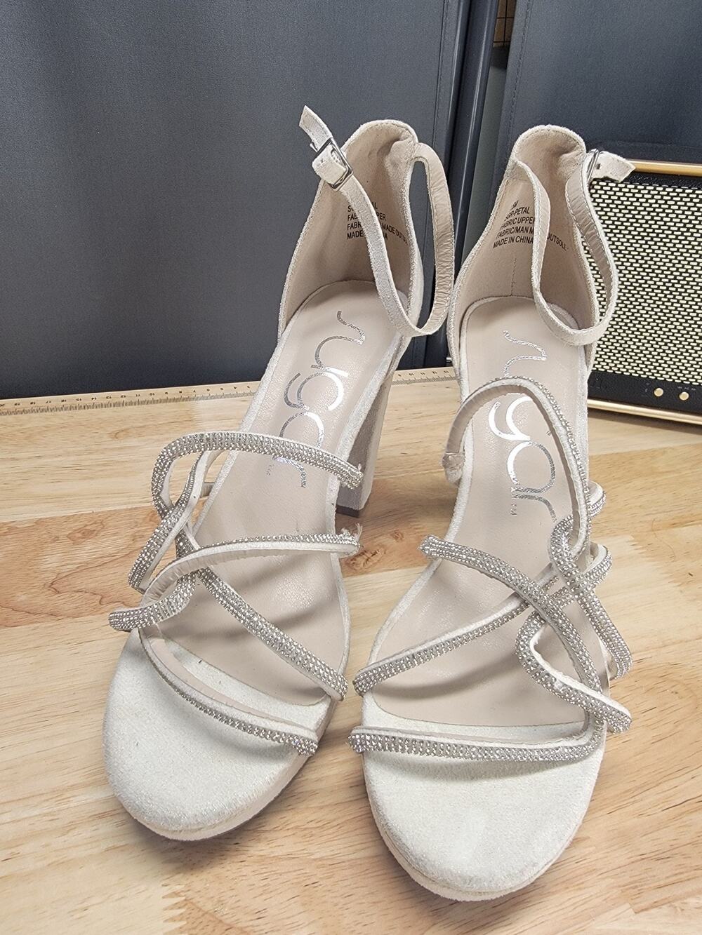 Sugar Women's Petal Dress Sandals Silver